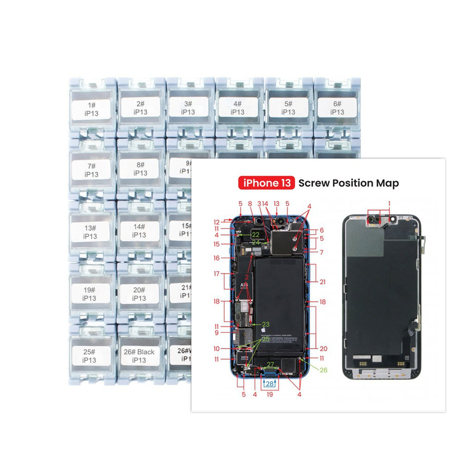 Full Set Screws Replacement Part for iPhone 13