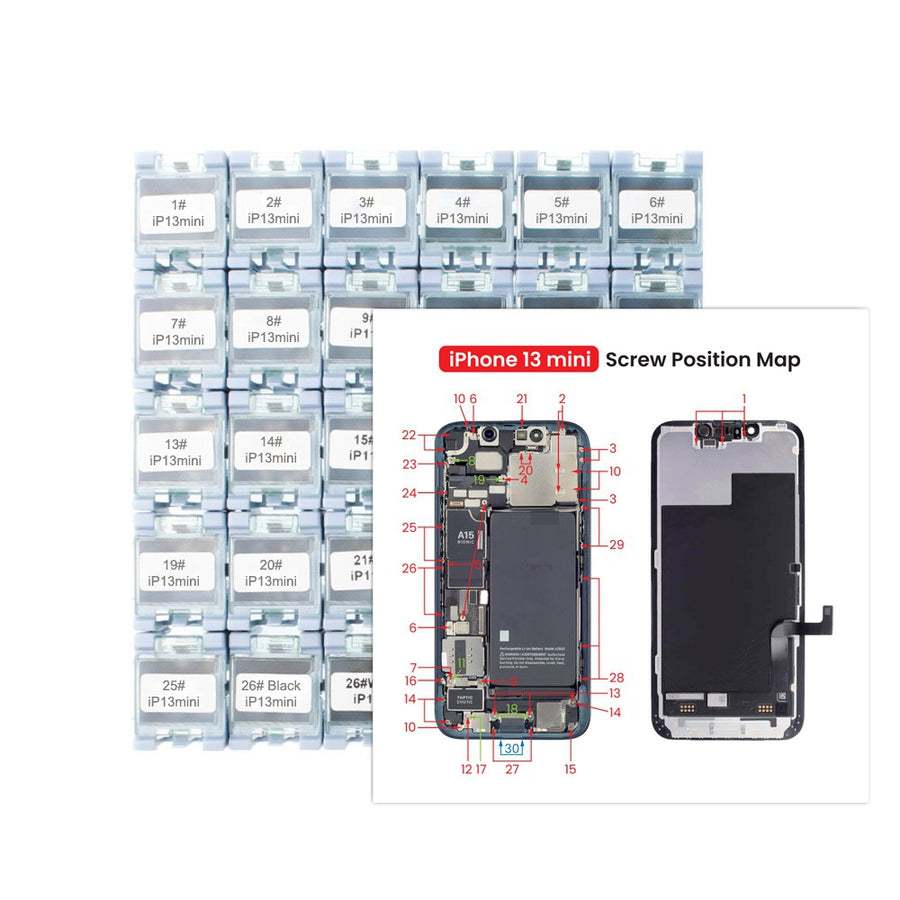 Full Set Screws Replacement Part for iPhone 13 mini