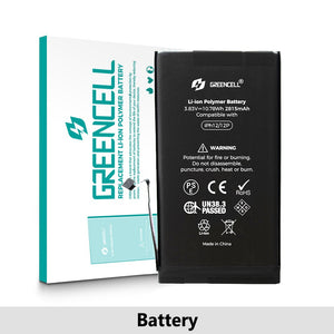 (2815mAh) iPhone 12 / 12 Pro Replacement Battery with Adhesive Strips (Original chip best quality in the market )