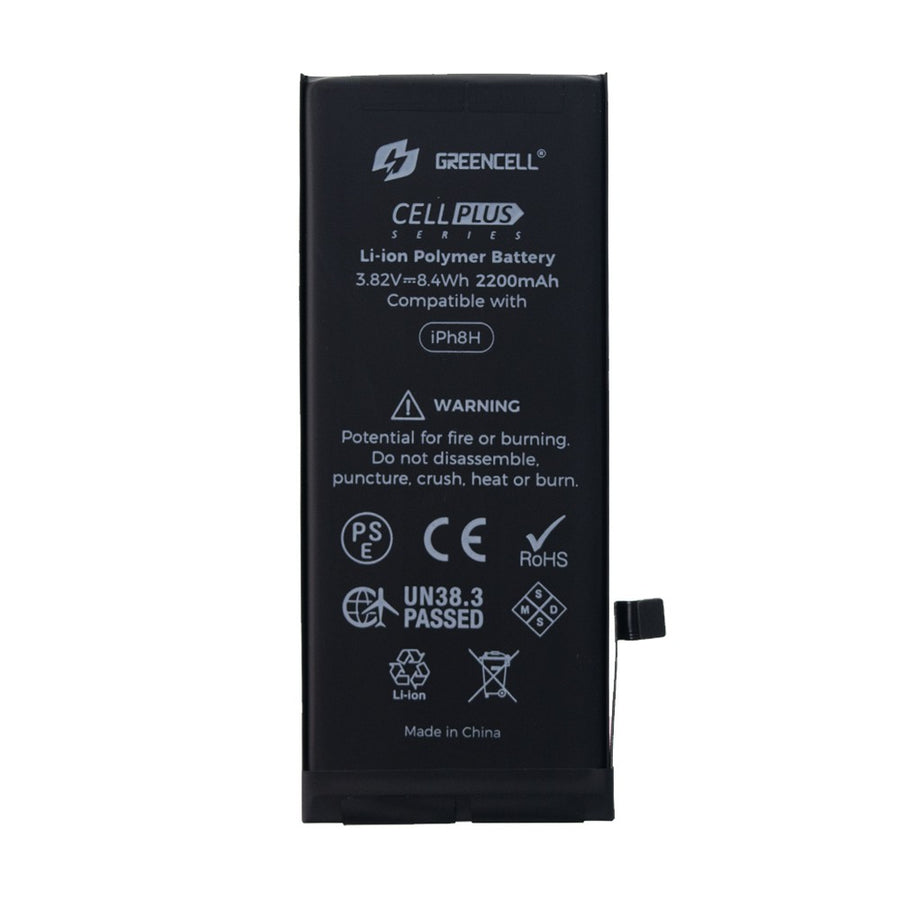 (High Capacity 2200mAh) iPhone 8 Replacement Battery with Adhesive Strips