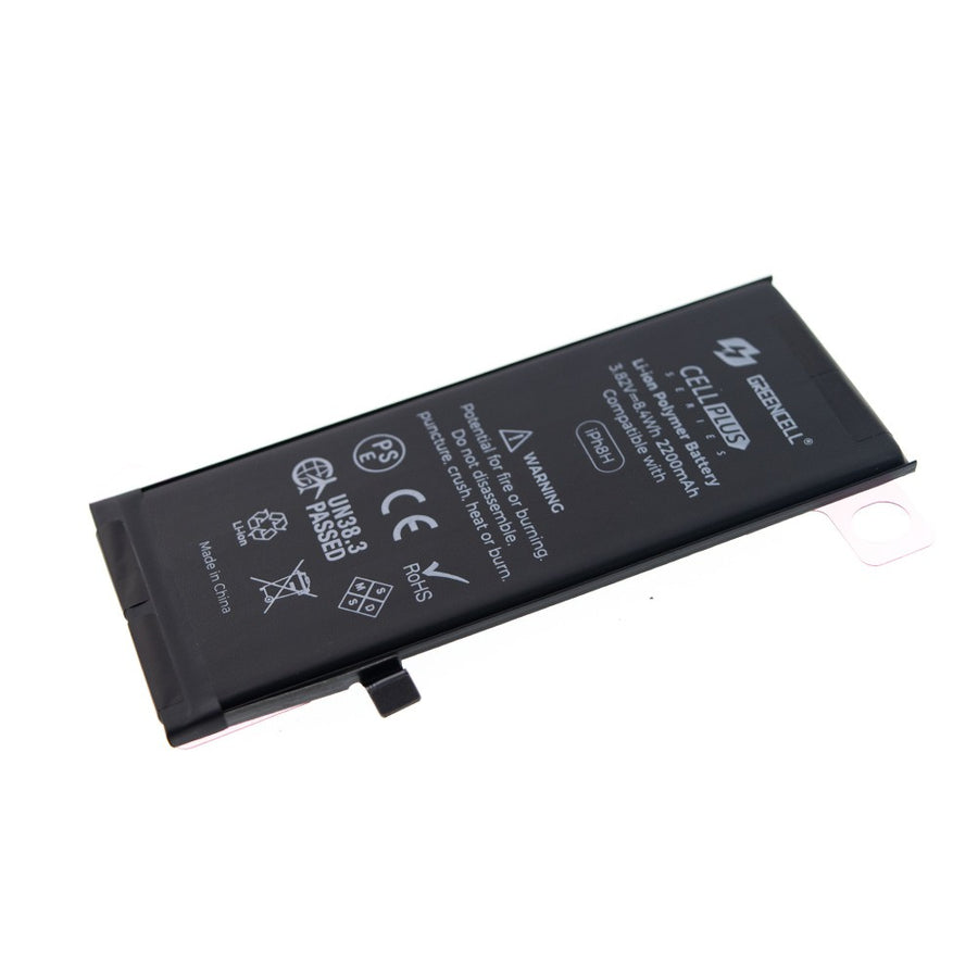 (High Capacity 2200mAh) iPhone 8 Replacement Battery with Adhesive Strips