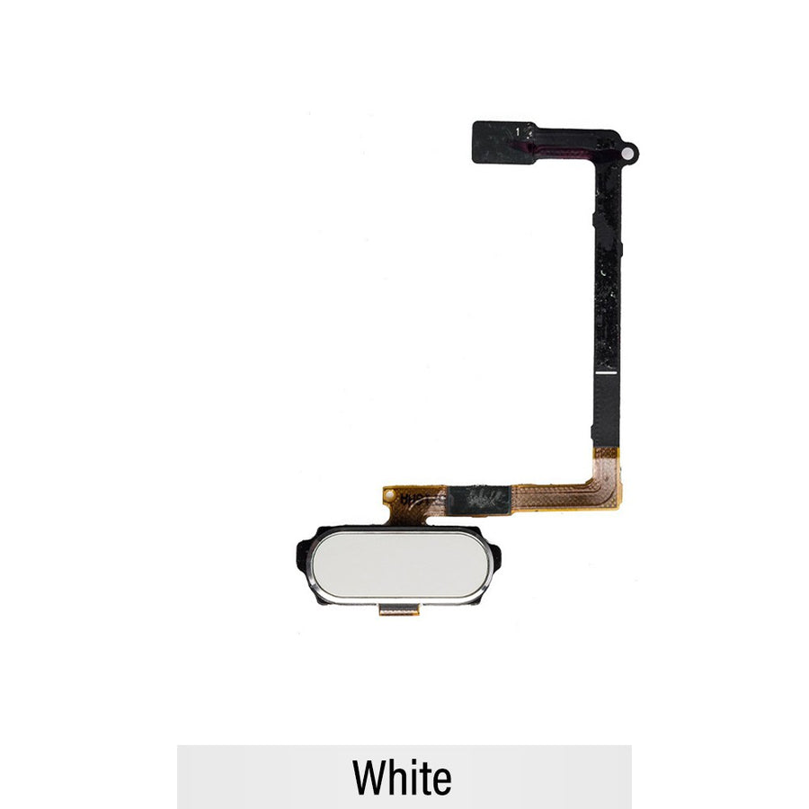 Home Button With Flex Cable For Samsung Galaxy S6 G920F-White