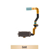 Home Button Flex Cable with Touch ID for Samsung Galaxy S7 Edge G935F (Purple)-Gold