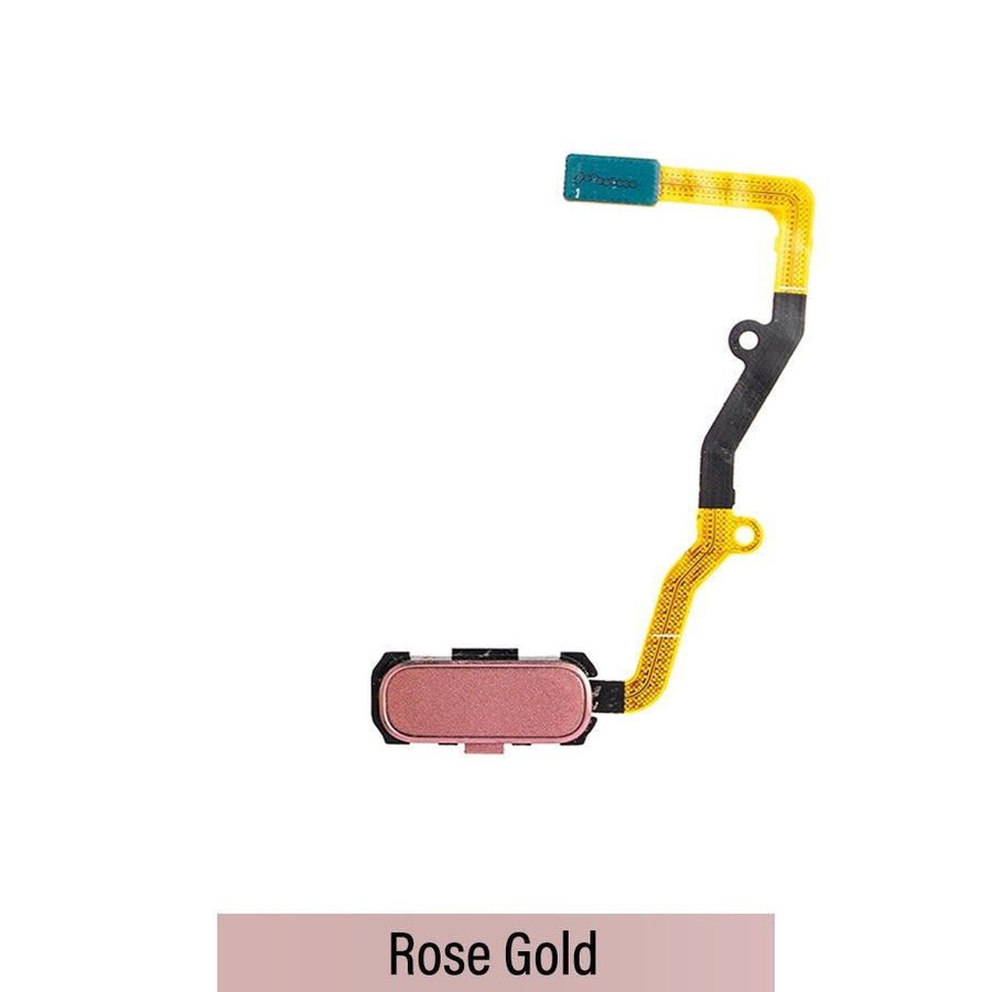 Home Button Flex Cable with Touch ID for Samsung Galaxy S7 Edge G935F (Purple)-Rose Gold