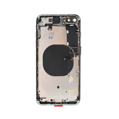 Rear Housing with Small Parts for iPhone 8 Plus (PULL-A)-Black