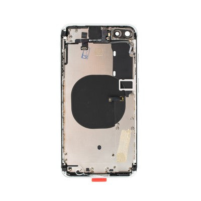 Rear Housing with Small Parts for iPhone 8 Plus (PULL-A)-Silver