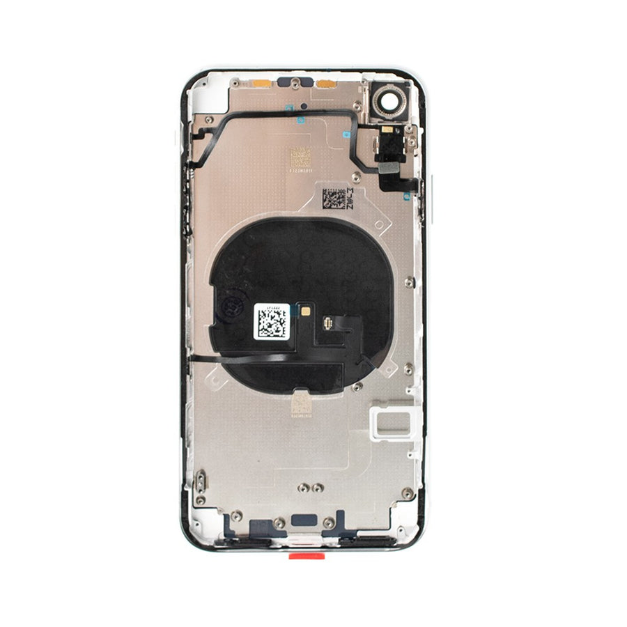 Rear Housing with Small Parts for iPhone XR -White