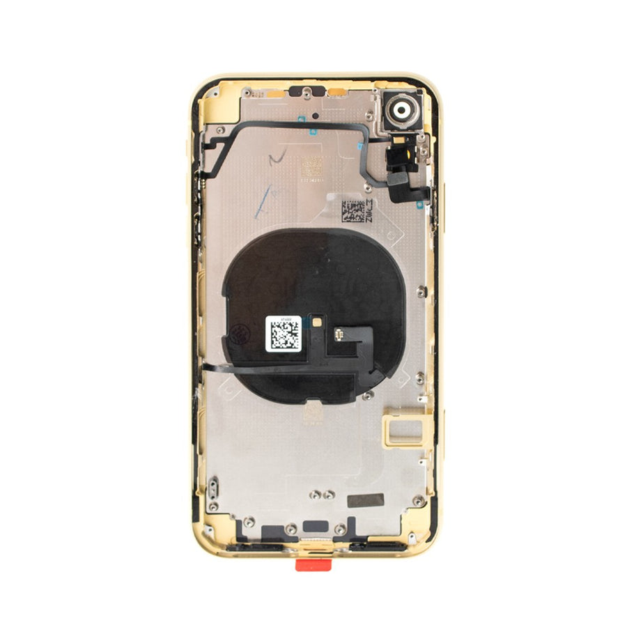 Rear Housing with Small Parts for iPhone XR-Yellow