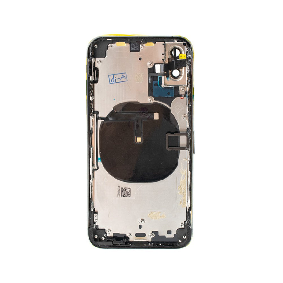Rear Housing with Small Parts for iPhone XS (Purple)-Space Gray