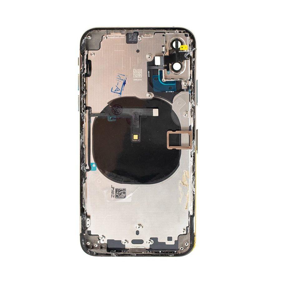 Rear Housing with Small Parts for iPhone XS (PULL-A)-Gold