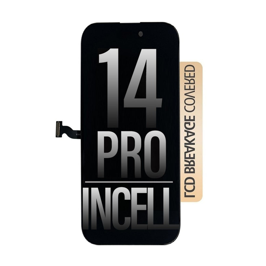 Brown LCD Assembly for iPhone 14 Pro Screen Replacement (Compatible for IC chip transfer)