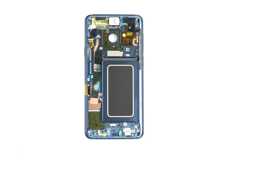 Samsung Galaxy S9 OLED Screen Replacement Digitizer with Frame G960F-Coral Blue