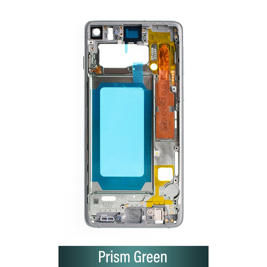 Chassis Mid Frame Cover Replacement Assembly for Samsung Galaxy S10 G973F-Prism Green