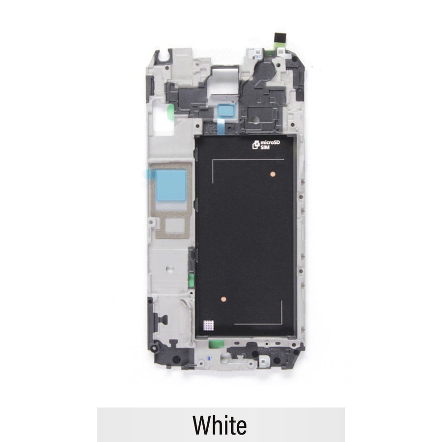 Chassis Mid Frame Cover Replacement Assembly for Samsung Galaxy S5 G900F-White