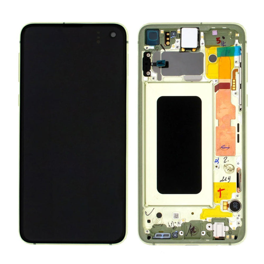 Samsung Galaxy S10E G970F OLED Screen Replacement Digitizer GH82-18852G (Gold)-Canary Yellow