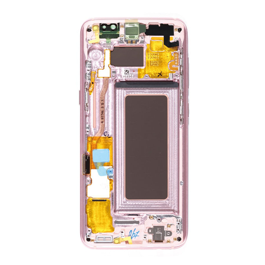 Samsung Galaxy S8 G950F OLED Screen Replacement Digitizer GH97-20473E/GH97-20457E (Gold)-Rose Pink