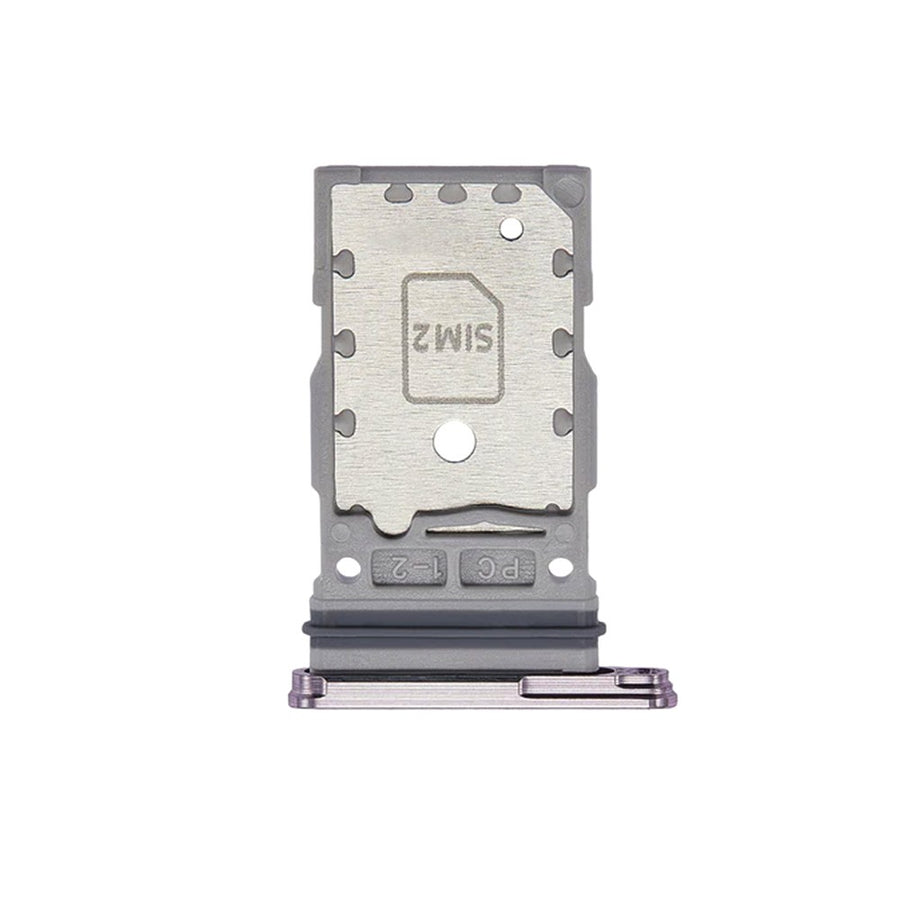 SIM Card Tray for Samsung Galaxy S23 5G (S911B) / S23 Plus 5G (S916B) GH98-47996D (Gold)-Lavender