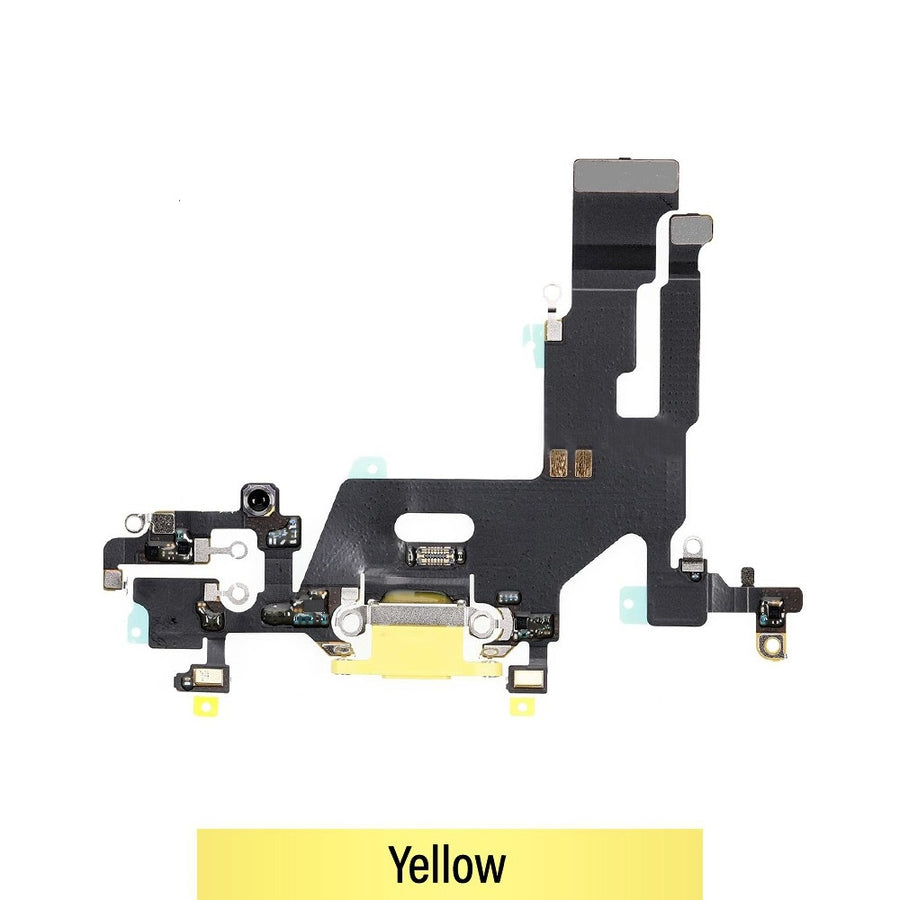 Charging Port for iPhone 11 (Purple)-Yellow