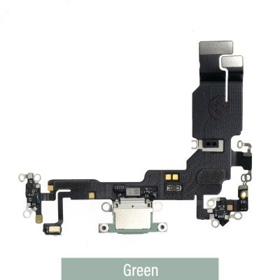 Charging Port for iPhone 15 (Purple)-Green