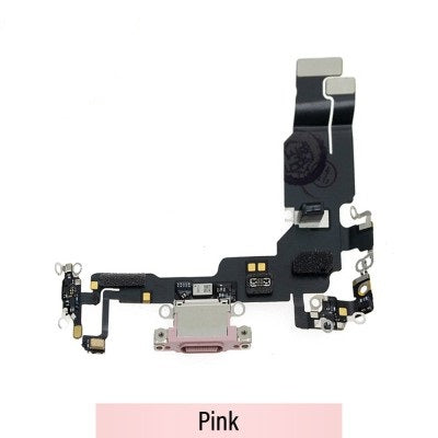 Charging Port for iPhone 15 (Purple)-Pink