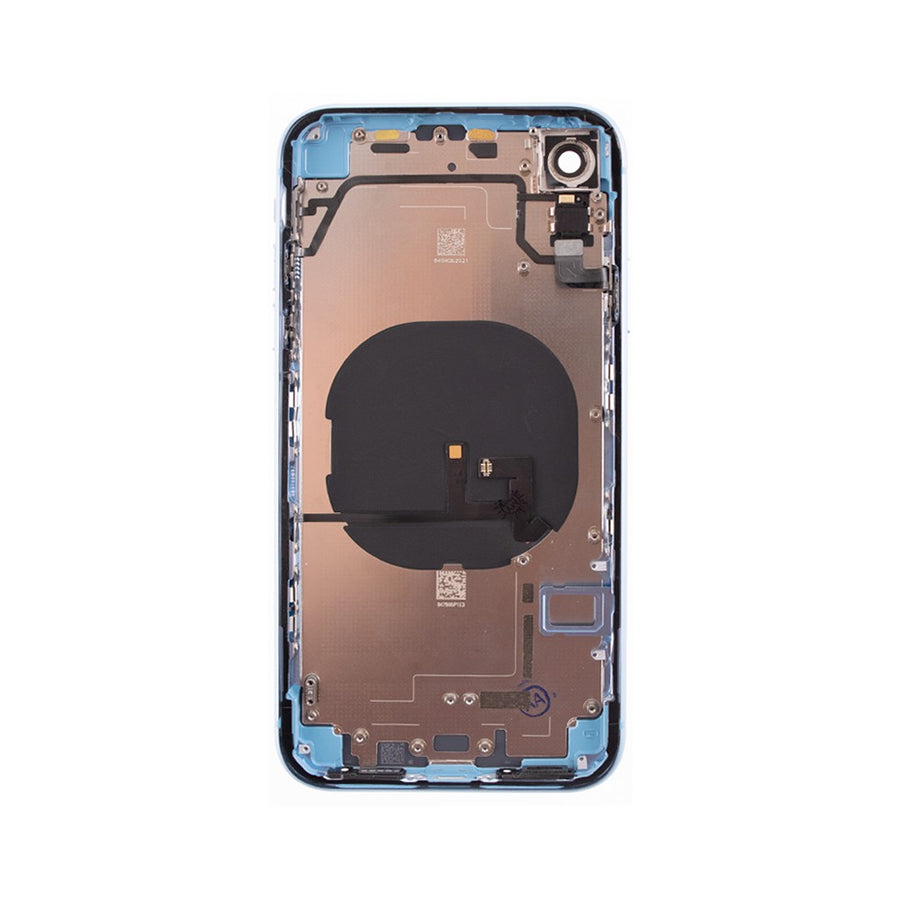 Rear Housing with Small Parts for iPhone XR -Blue
