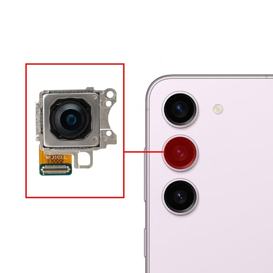 Rear Camera (50MP Wide) for Samsung Galaxy S23 S911B / S23 Plus S916B / S24 S921B (Purple)