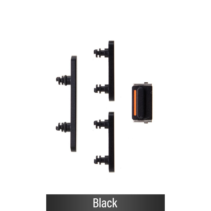 Power & Volume Button Set for iPhone 14 / 14 Plus-Black