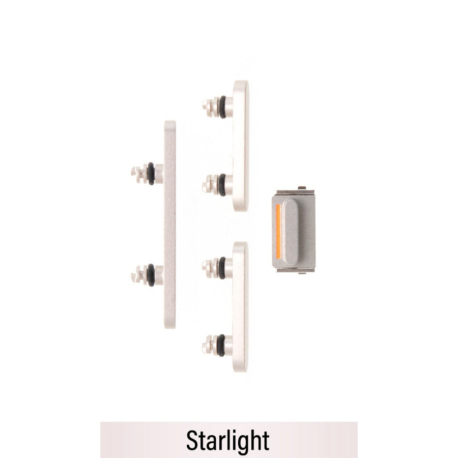 Power & Volume Button Set for iPhone 14 / 14 Plus-Starlight