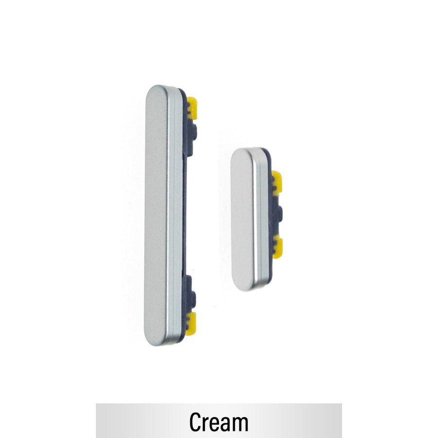 Power Button and Volume Button Side Button for Samsung Galaxy S23 FE-Cream