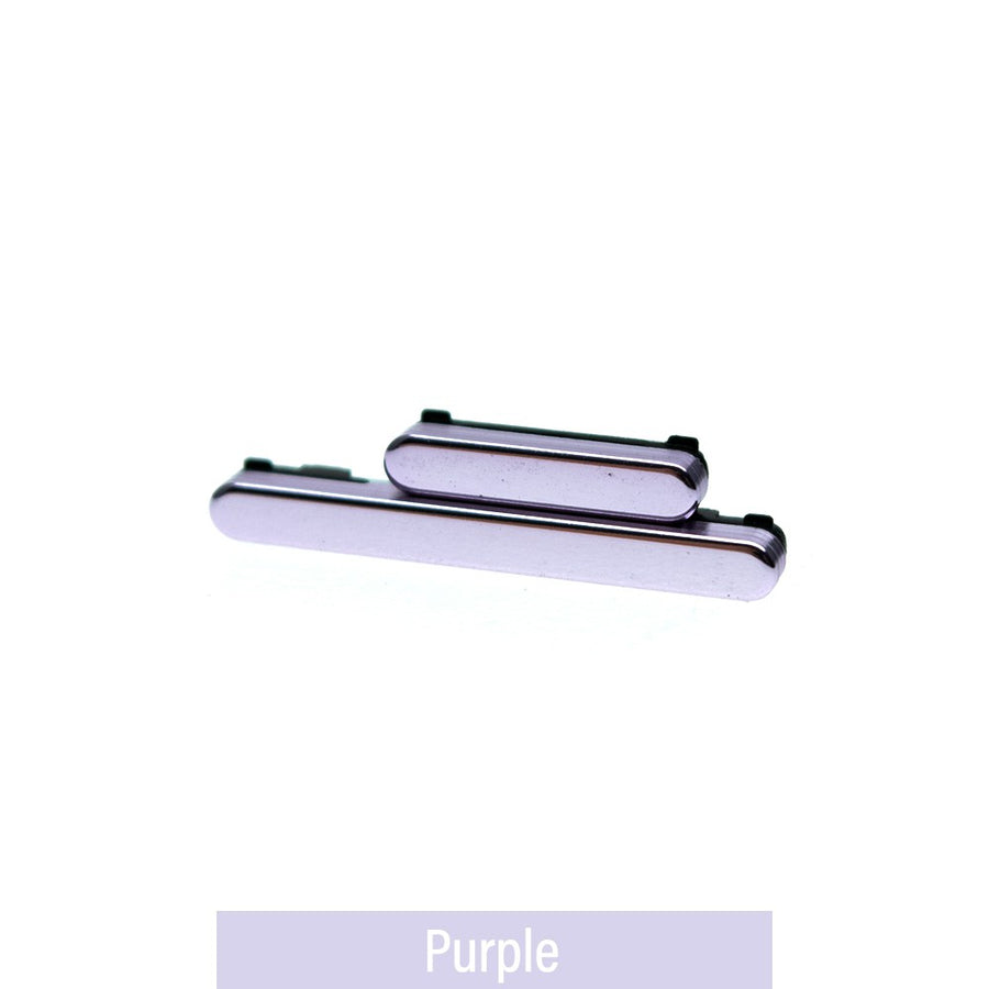 Power Button and Volume Button Side Button for Samsung Galaxy S23 Plus S916B / S23 S911B-Purple