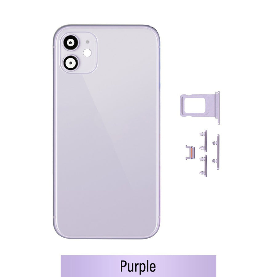 Rear Housing for iPhone 11 (NO LOGO)-Purple