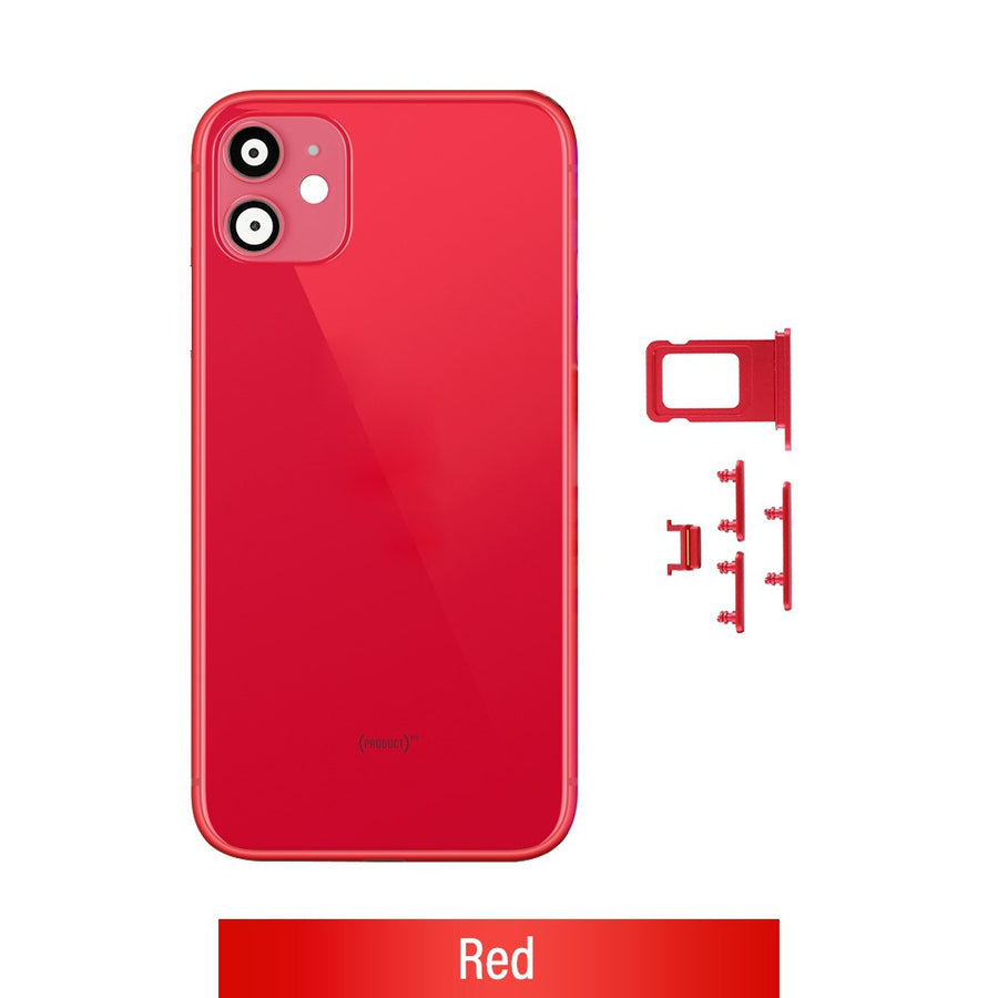 Rear Housing for iPhone 11 (NO LOGO)-Red