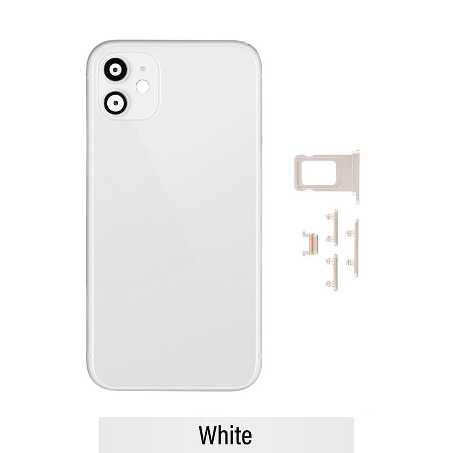 Rear Housing for iPhone 11 (NO LOGO)-White