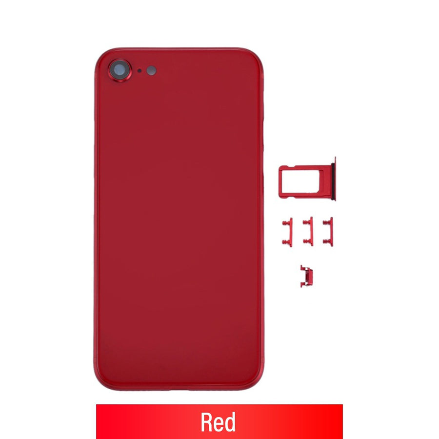 Rear Housing for iPhone 8 (NO LOGO)-Red