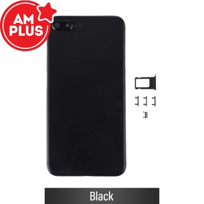 AMPLUS Rear Housing for iPhone 8 Plus-Black