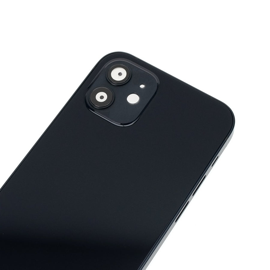 Rear Housing for iPhone 12 (NO LOGO)-Black