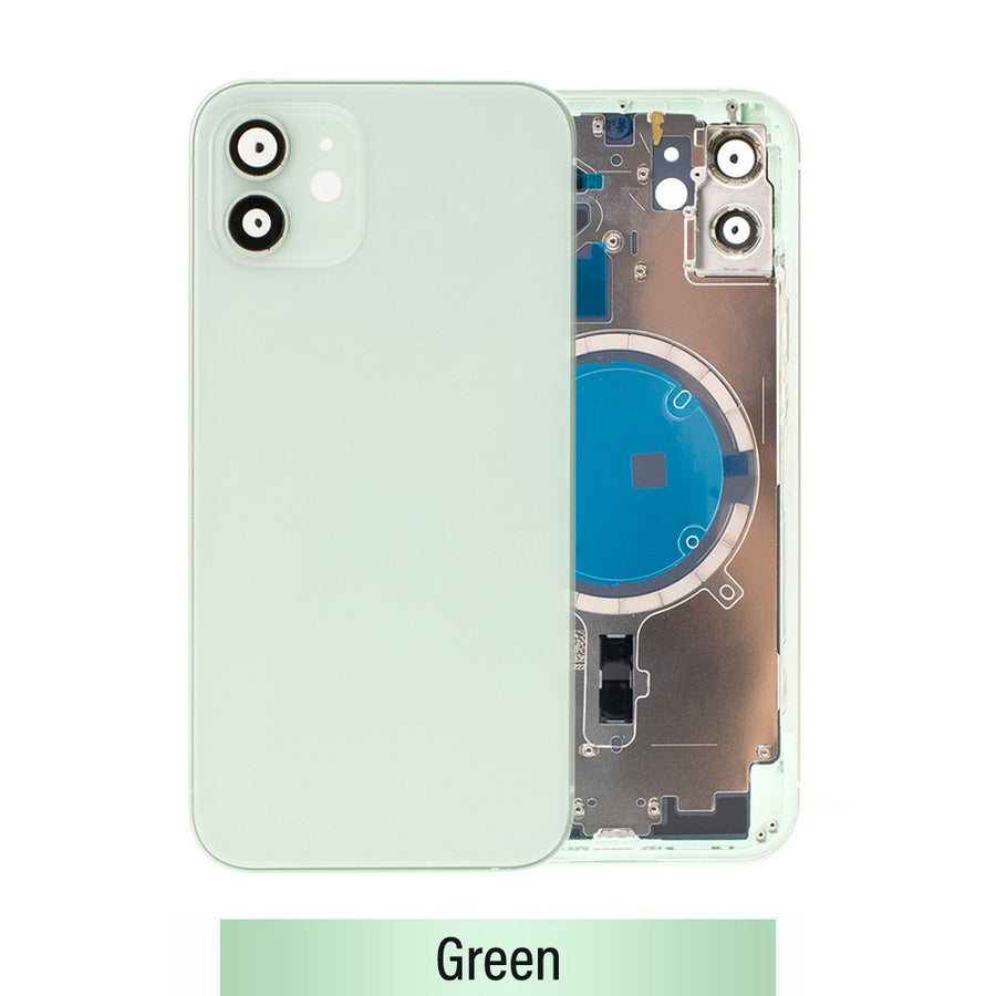 Rear Housing for iPhone 12 (NO LOGO)-Green