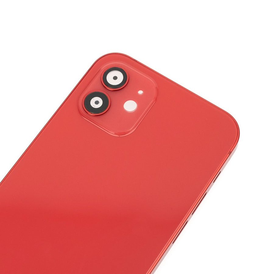 Rear Housing for iPhone 12 (NO LOGO)-Red