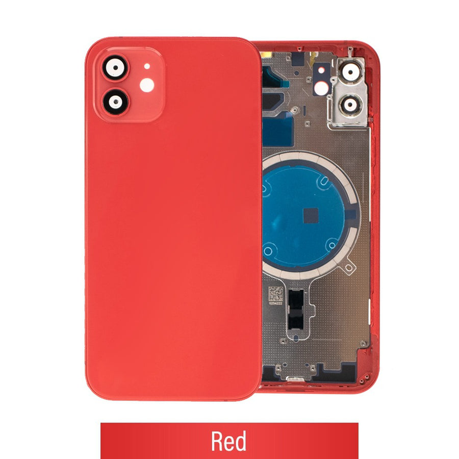 Rear Housing for iPhone 12 (NO LOGO)-Red