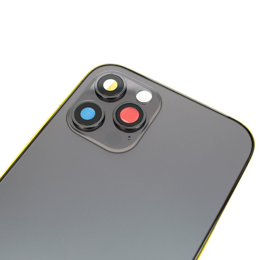 Rear Housing for iPhone 12 Pro (NO LOGO)-Black