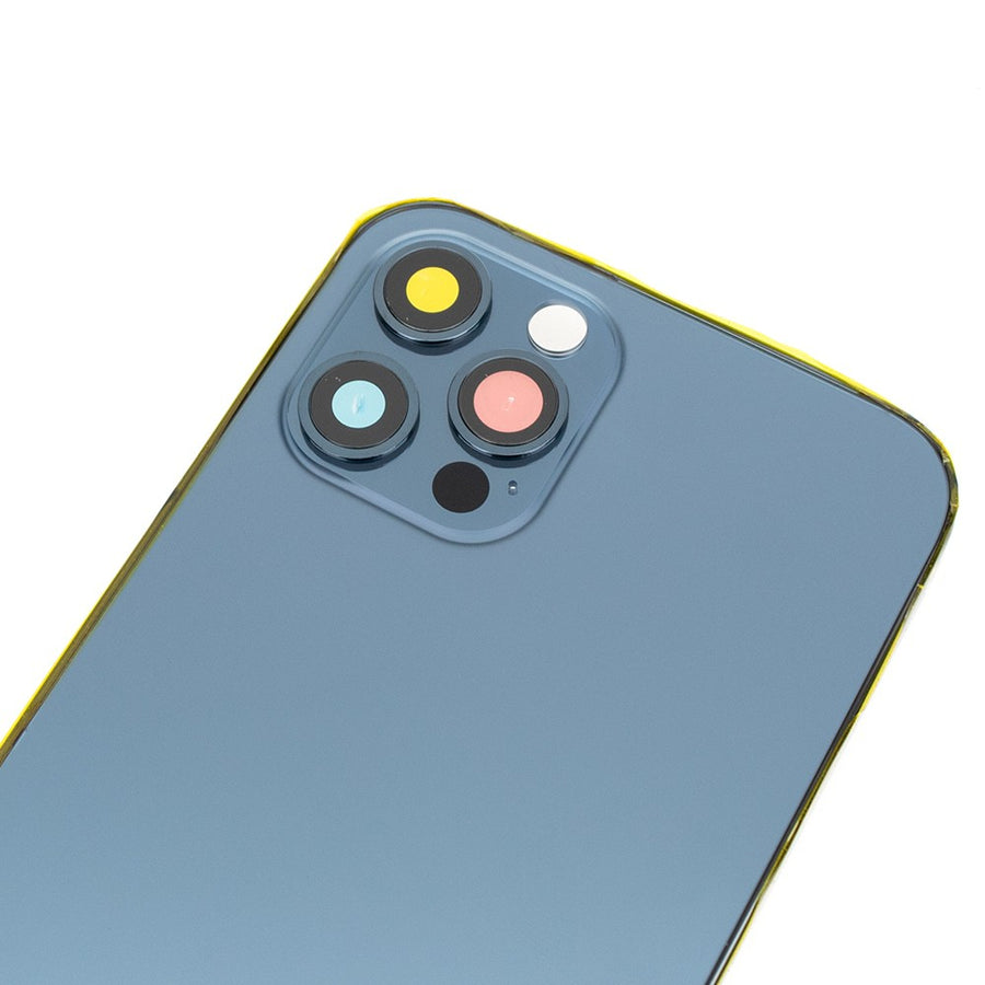 Rear Housing for iPhone 12 Pro (NO LOGO)-Blue