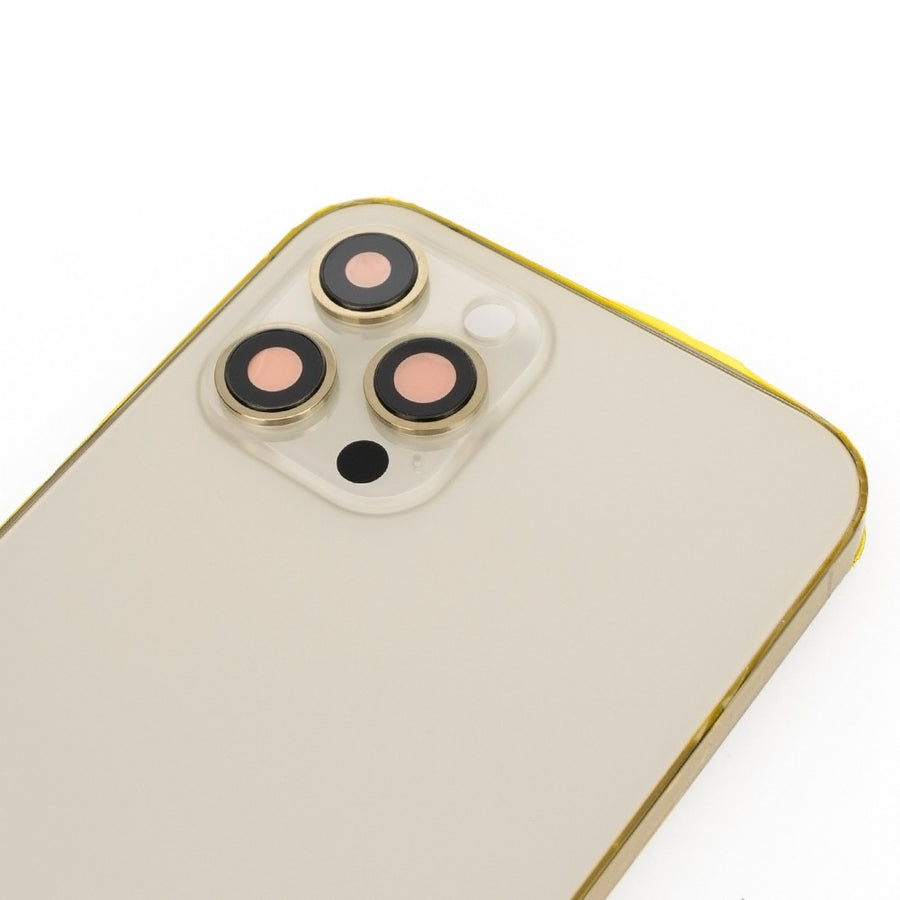 Rear Housing for iPhone 12 Pro (NO LOGO)-Gold