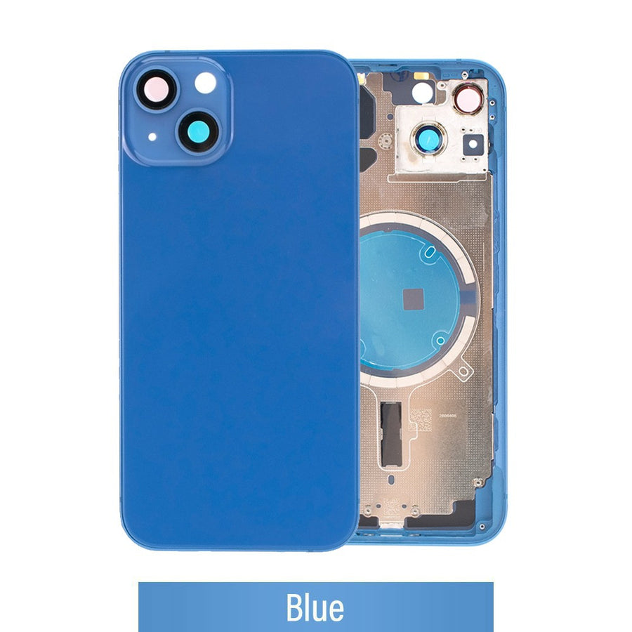 Rear Housing for iPhone 13 (NO LOGO)-Blue