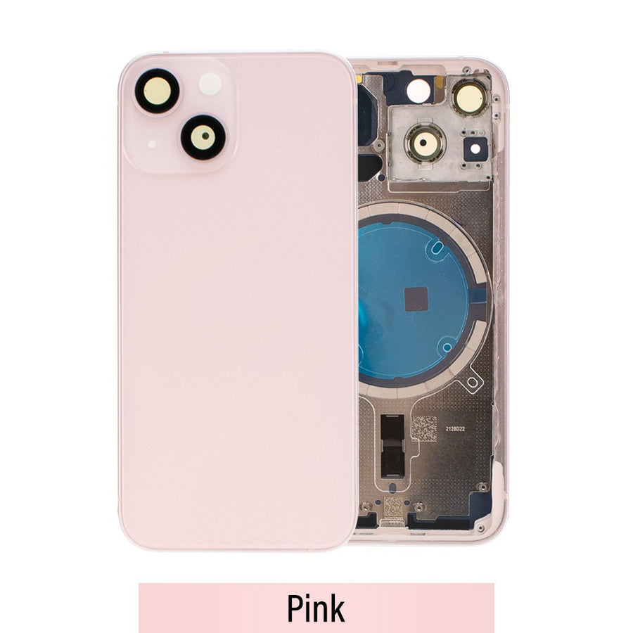 Rear Housing for iPhone 13 mini (NO LOGO)-Pink