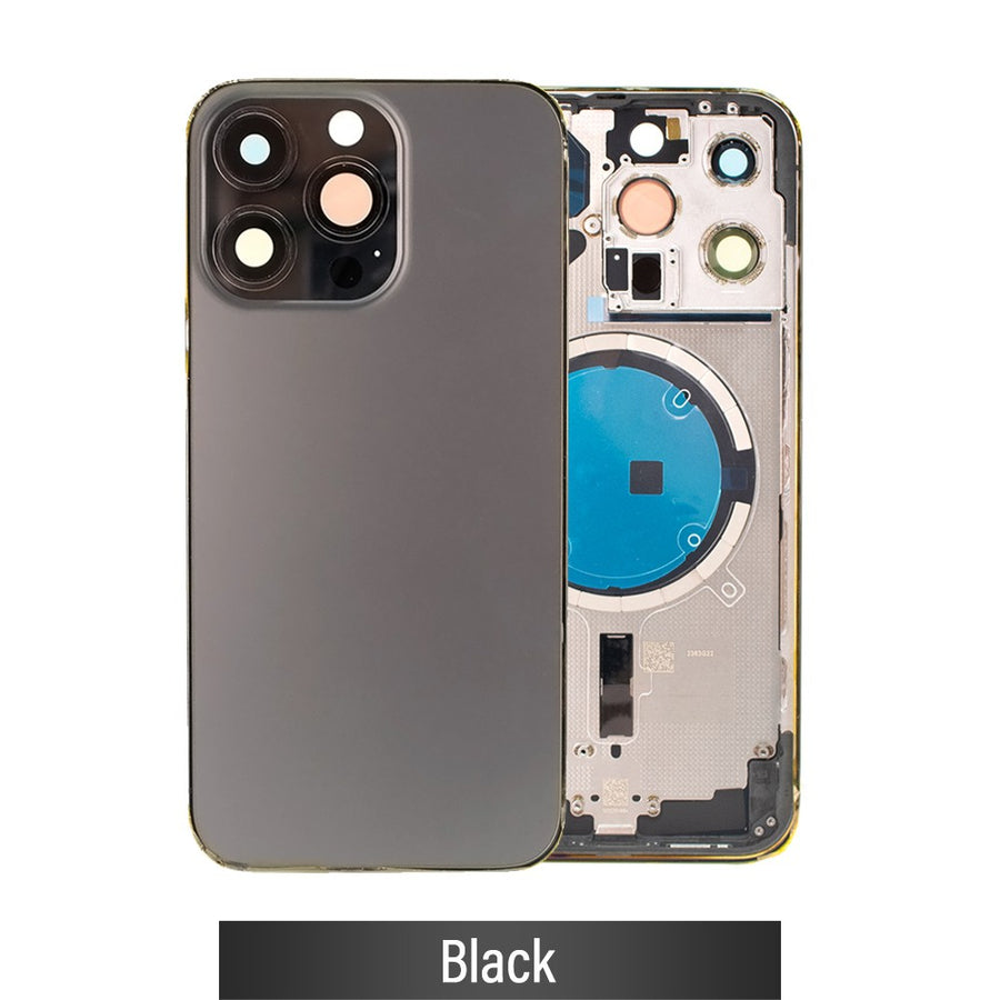 Rear Housing for iPhone 13 Pro (NO LOGO)-Black