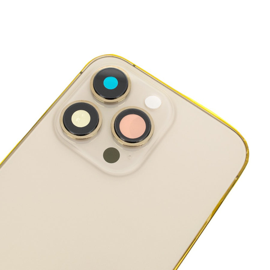 Rear Housing for iPhone 13 Pro (NO LOGO)-Gold