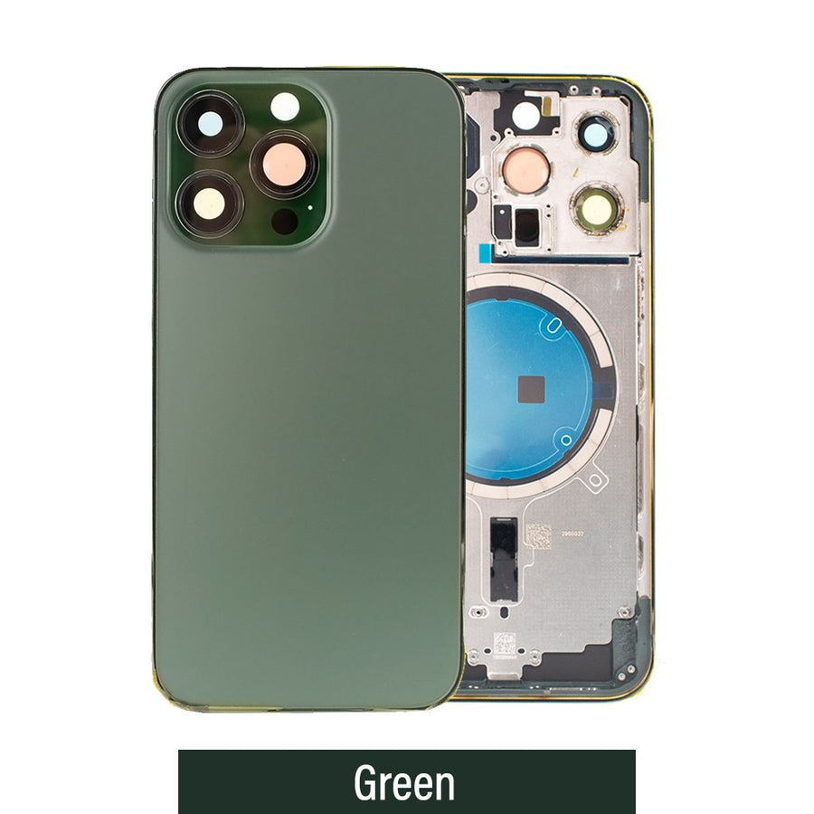 Rear Housing for iPhone 13 Pro (NO LOGO)-Green