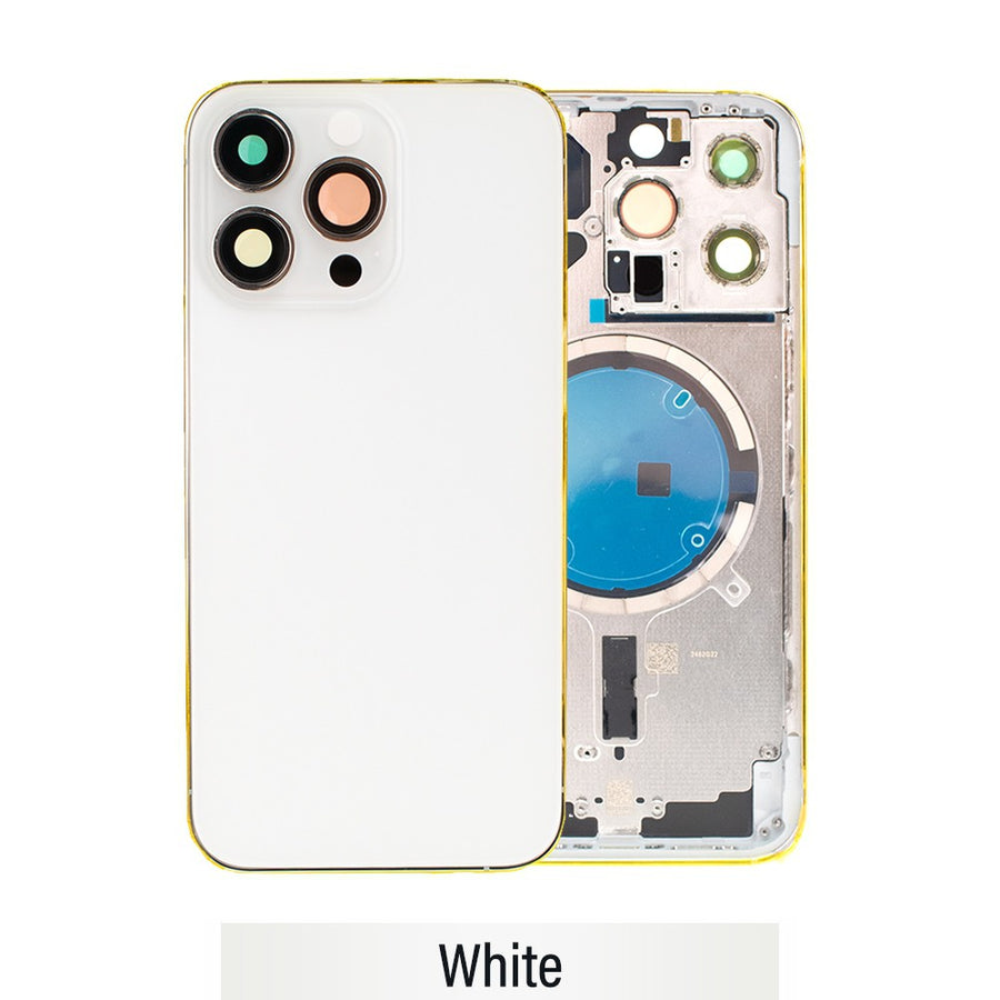 Rear Housing for iPhone 13 Pro (NO LOGO)-White