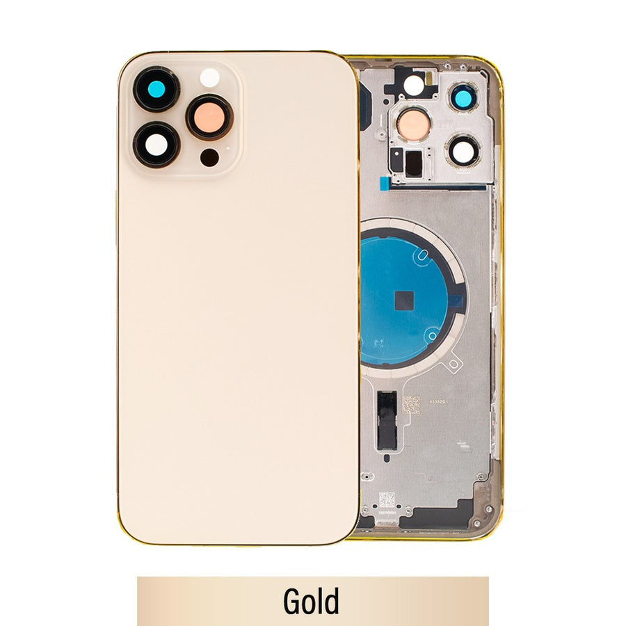 Rear Housing for iPhone 13 Pro Max (NO LOGO)-Gold