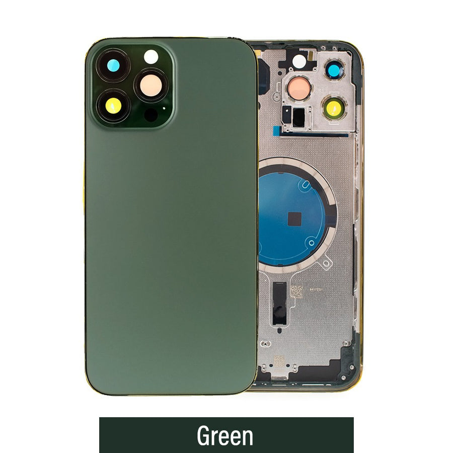 Rear Housing for iPhone 13 Pro Max (NO LOGO)-Green